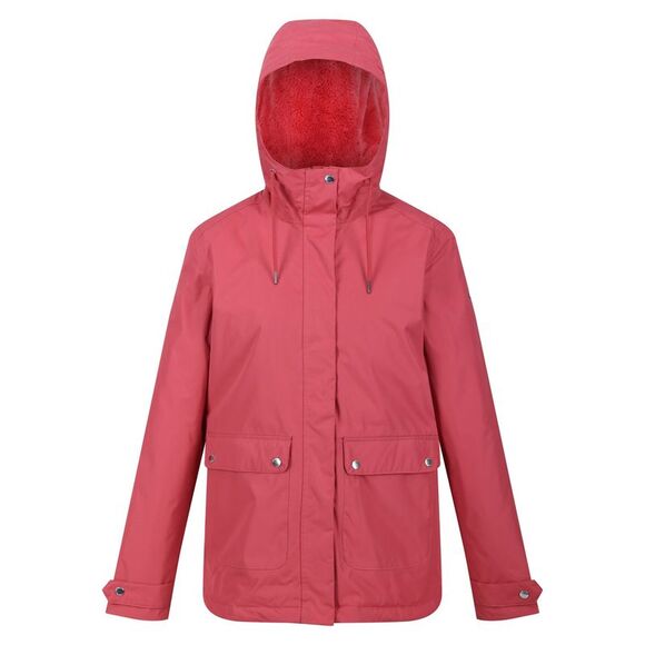 Regatta Womens/Ladies Broadia Waterproof Jacket / Mineral Red